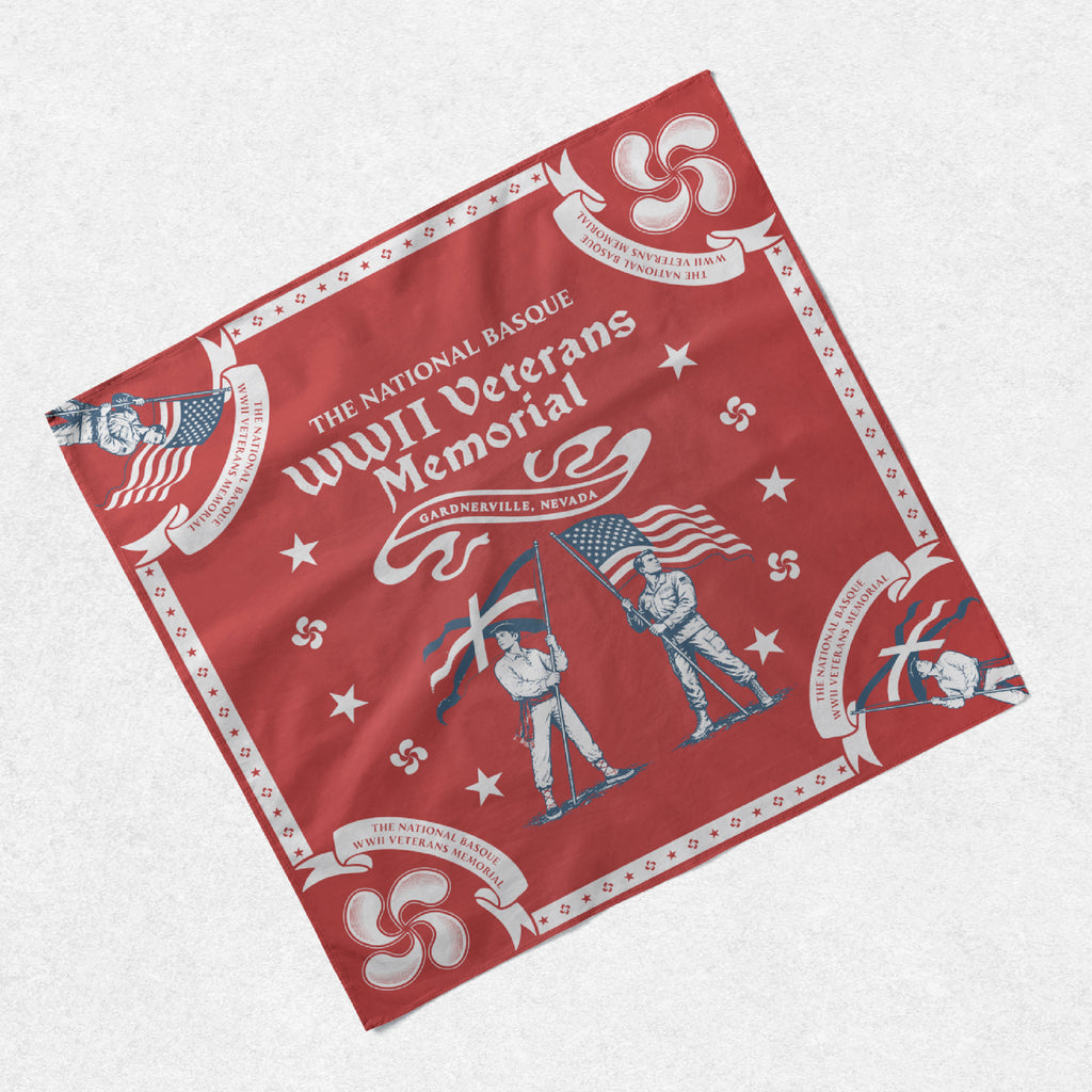 National Basque WWII Veterans Memorial Scarf