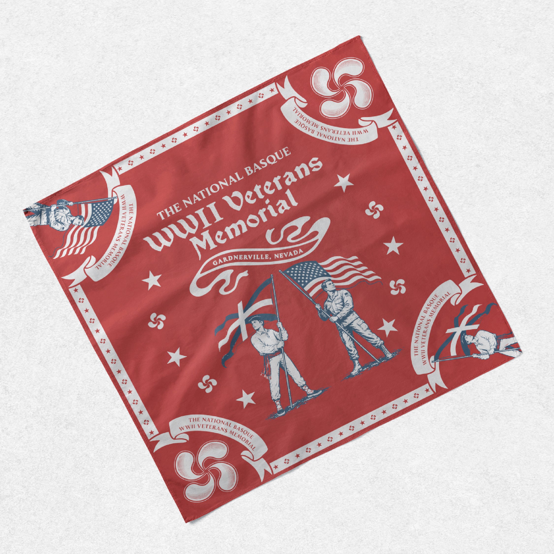 National Basque WWII Veterans Memorial Scarf