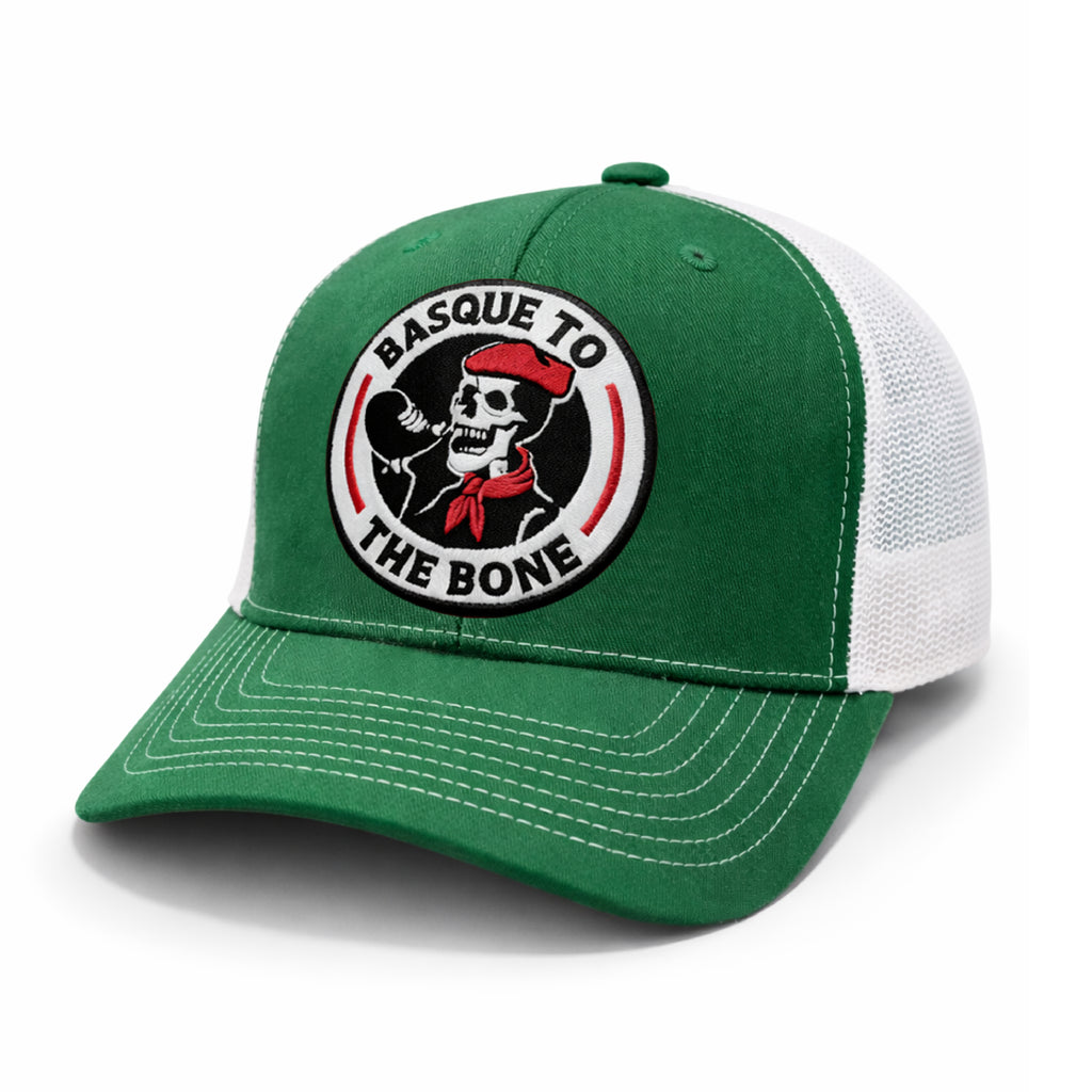 Basque To The Bone Mesh Trucker Hat