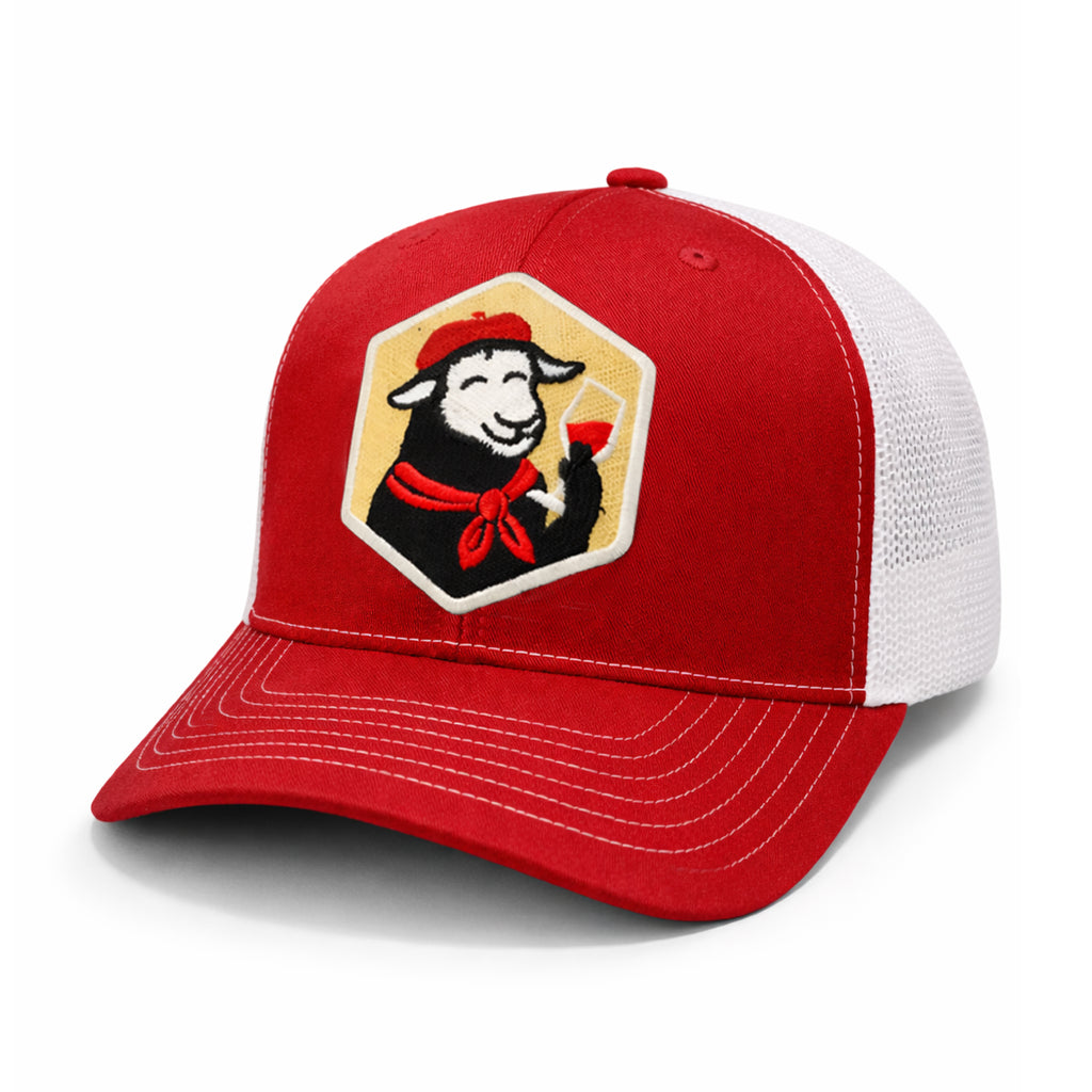 Basque Sheep Mesh Trucker Hat