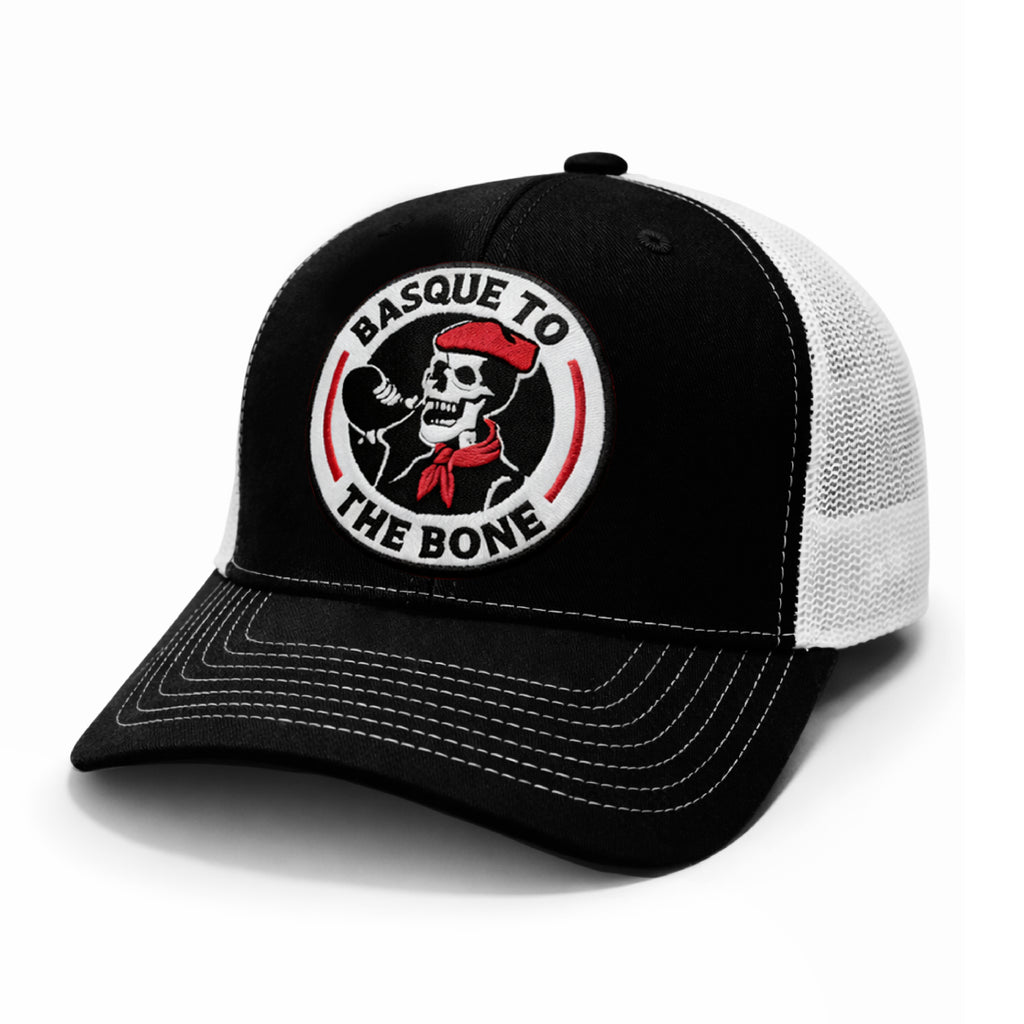 Basque To The Bone Mesh Trucker Hat