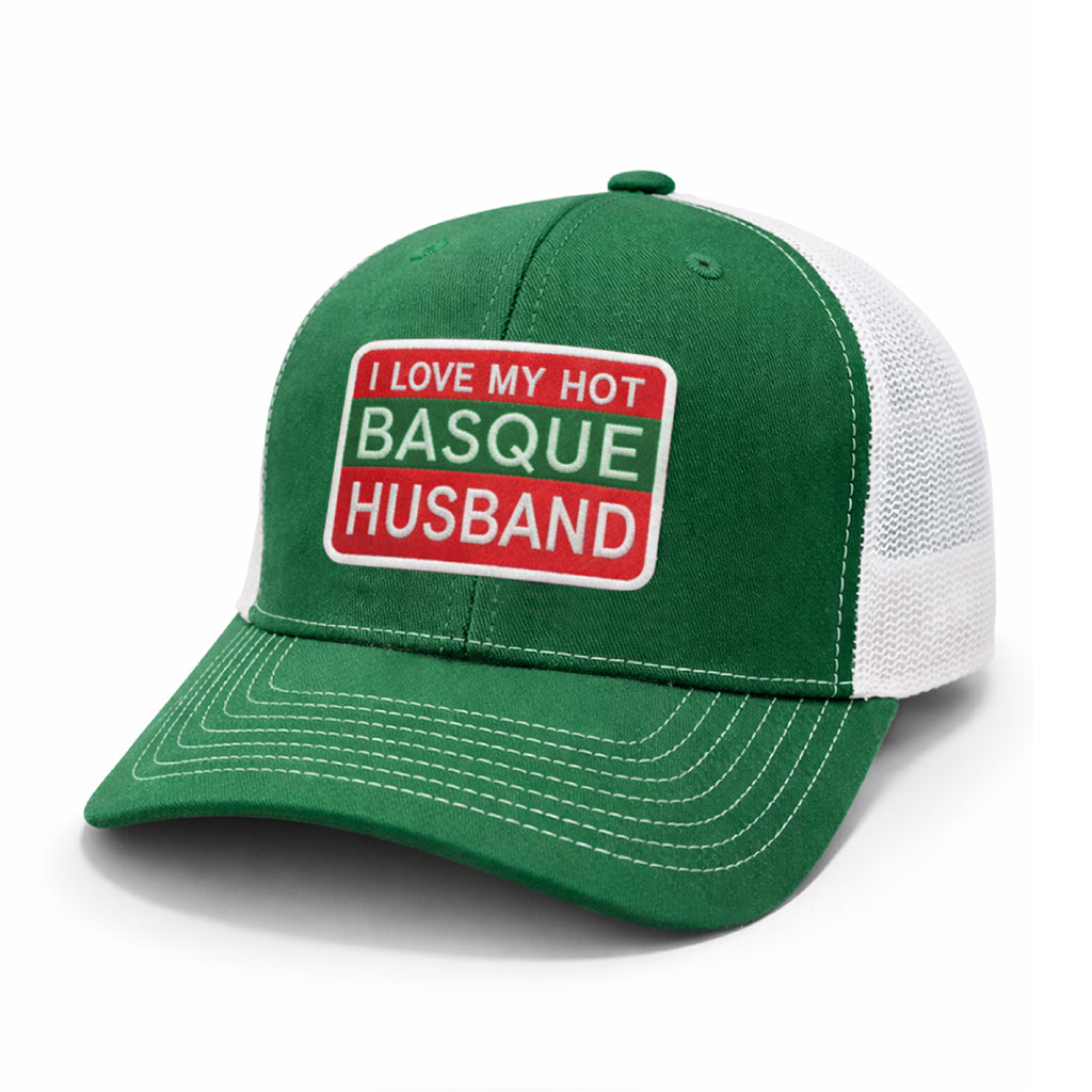 Hot Basque Husband Mesh Trucker Hat