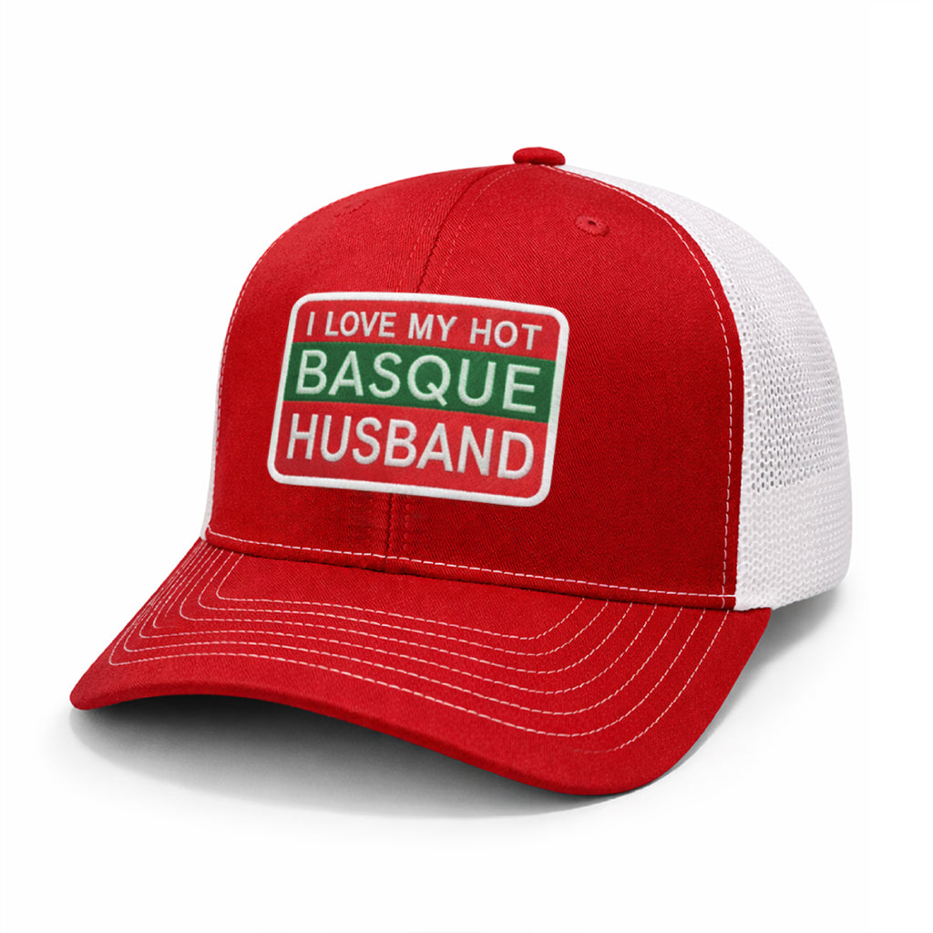 Hot Basque Husband Mesh Trucker Hat