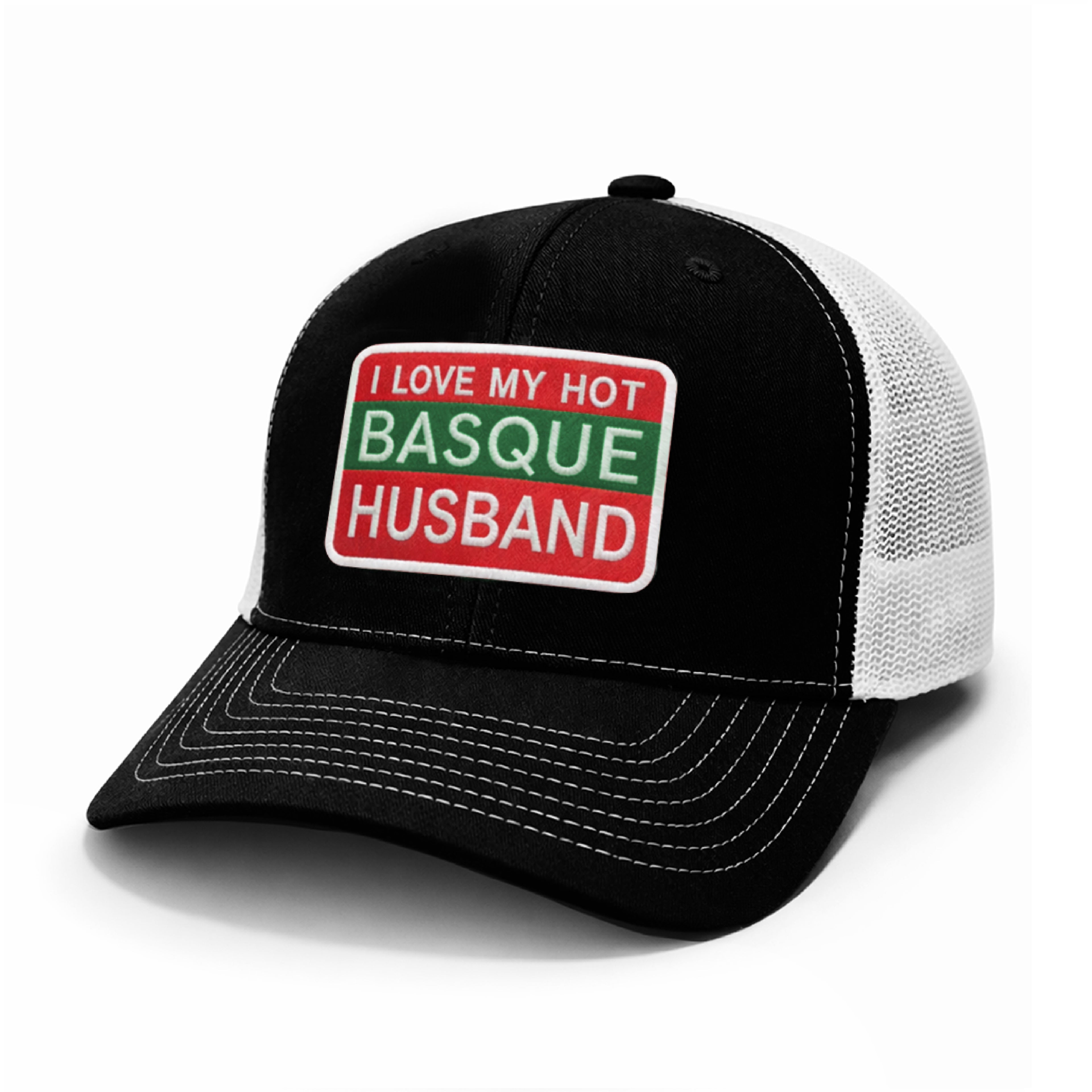 Hot Basque Husband Mesh Trucker Hat