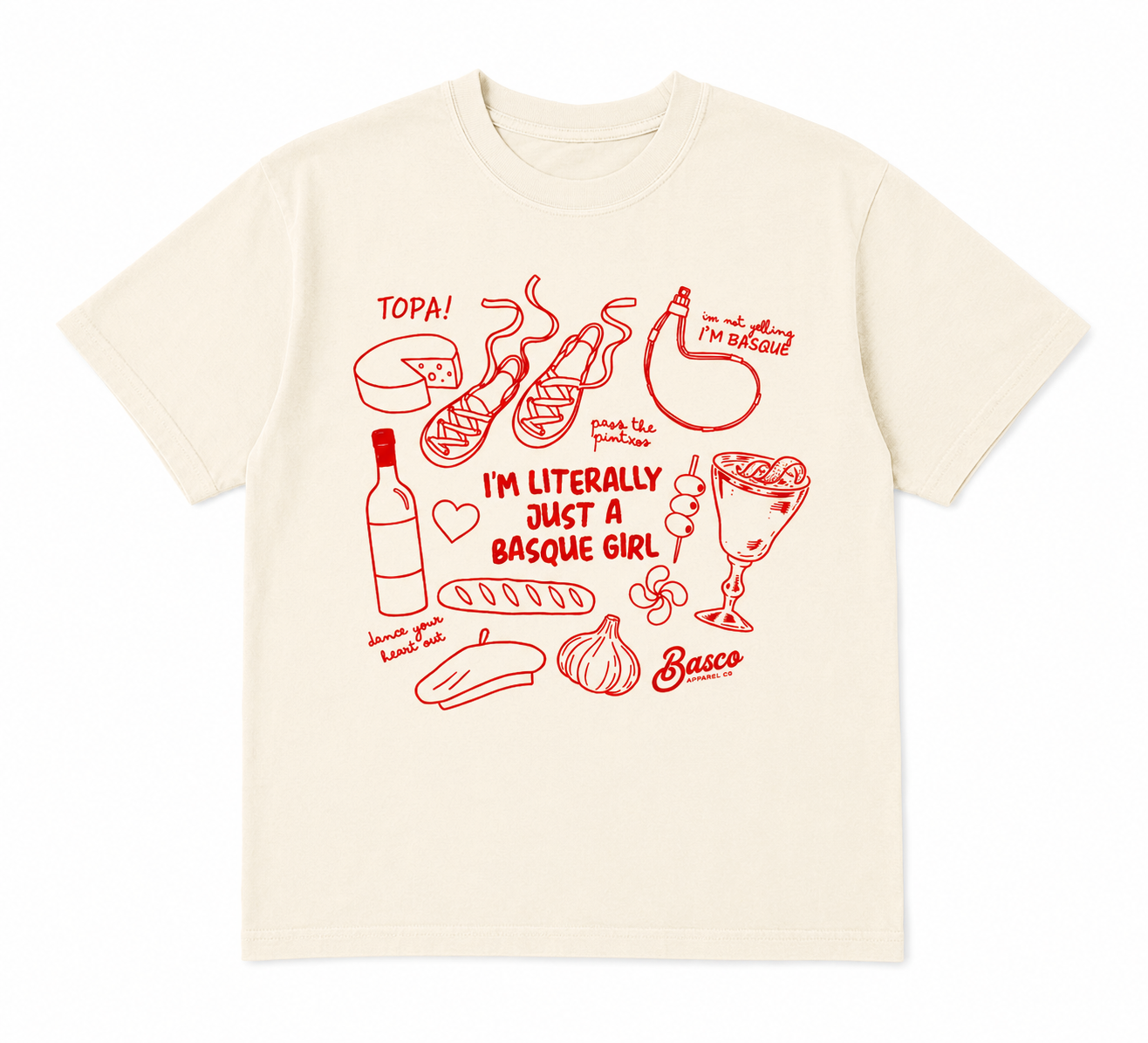 Basque Girl Women's Tee