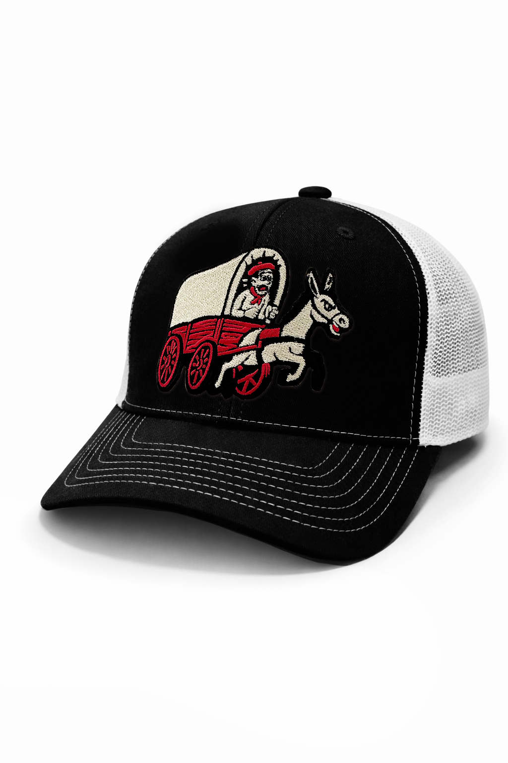 Basque Lane Mesh Trucker Hat