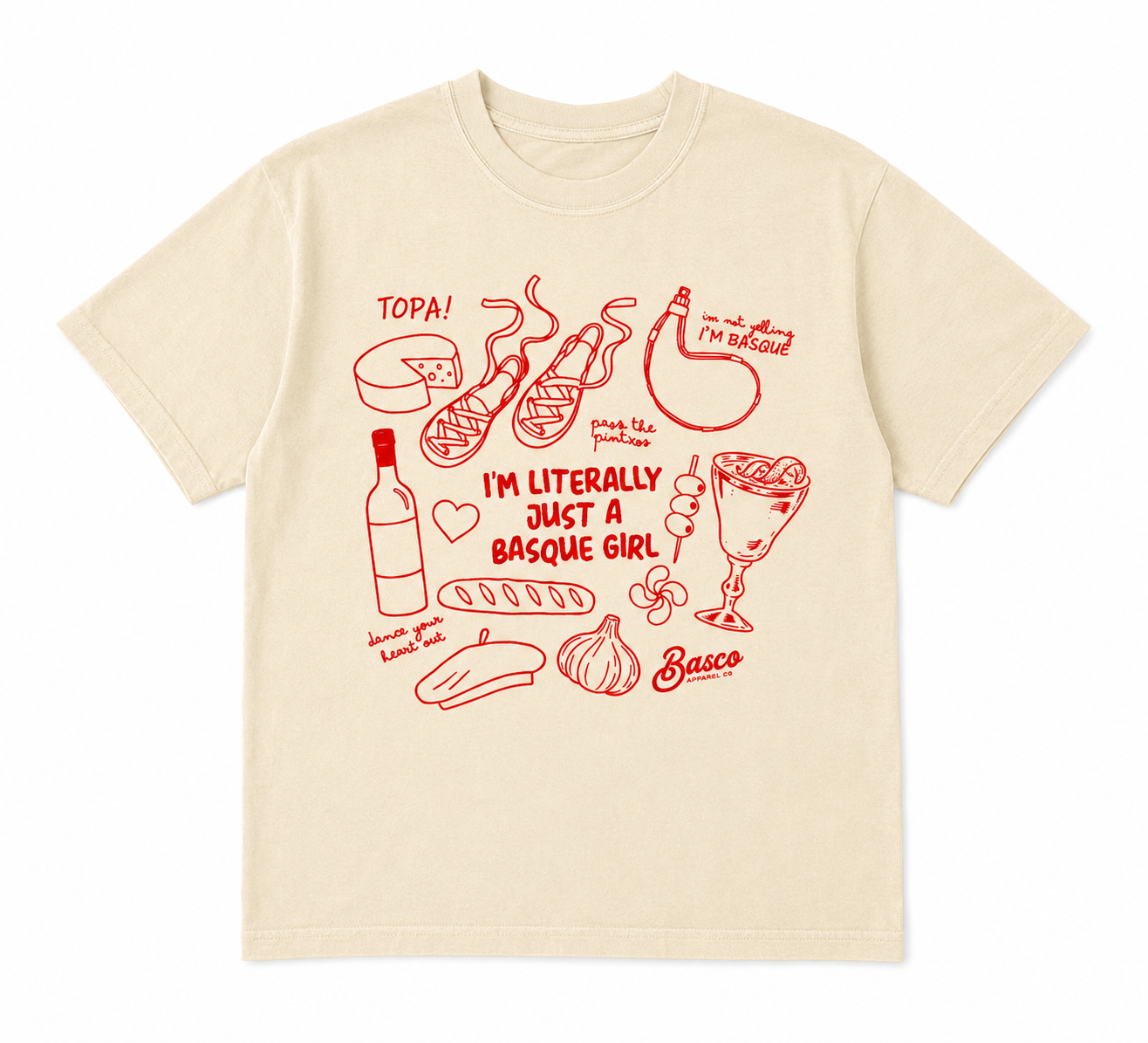 Basque Girl Women's Tee