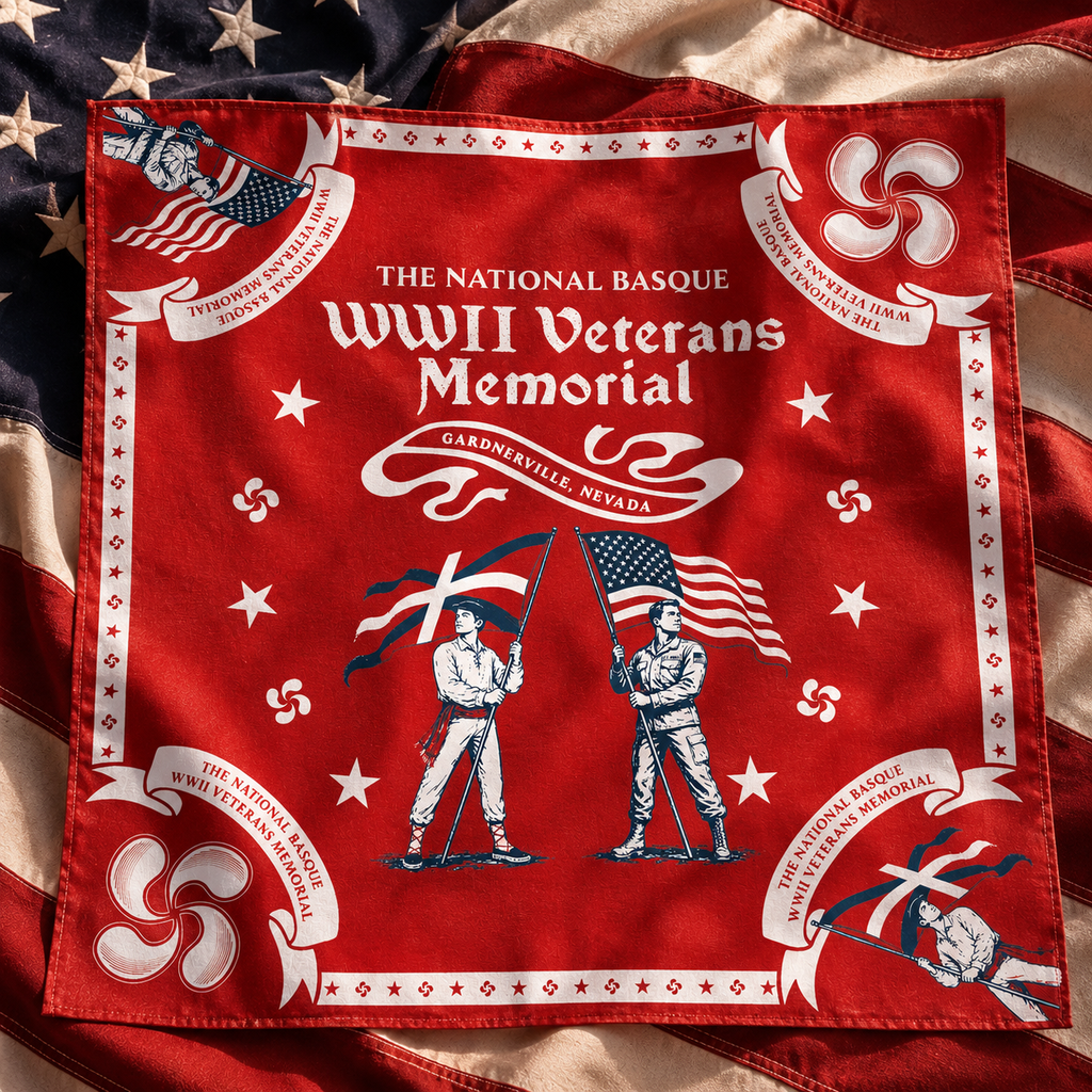 National Basque WWII Veterans Memorial Scarf