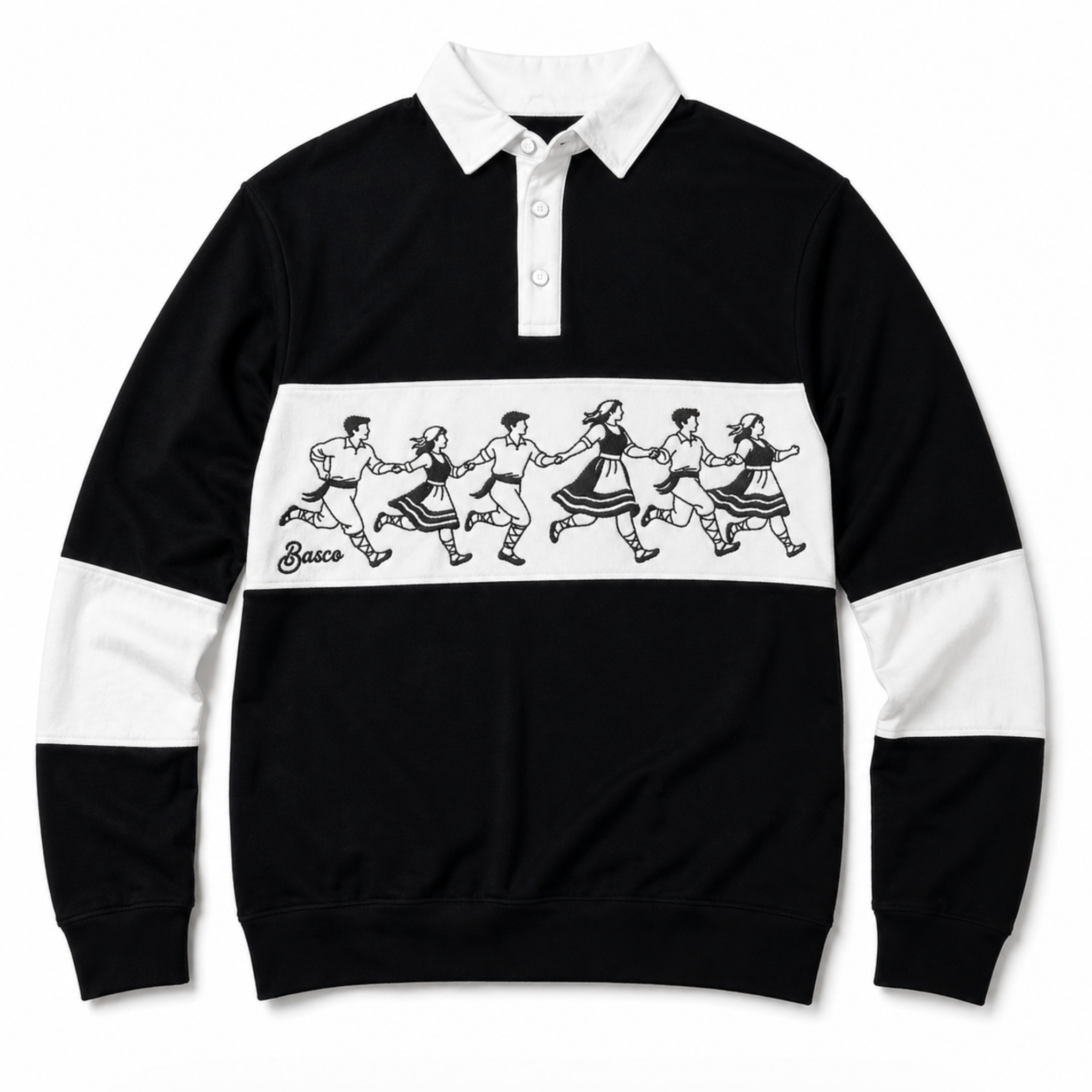 Dantza Embroidered Rugby Shirt