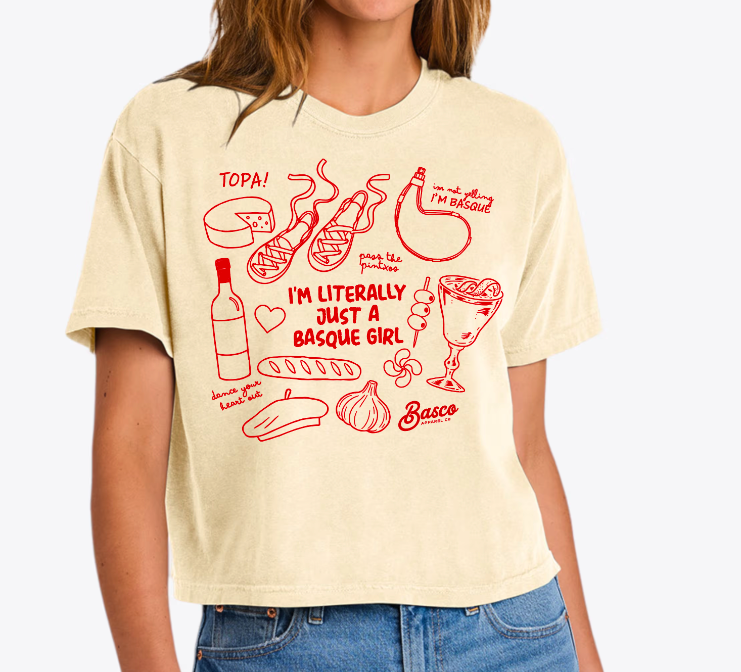 Basque Girl Women's Tee