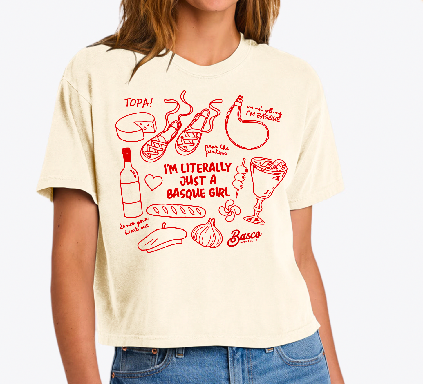 Basque Girl Women's Tee